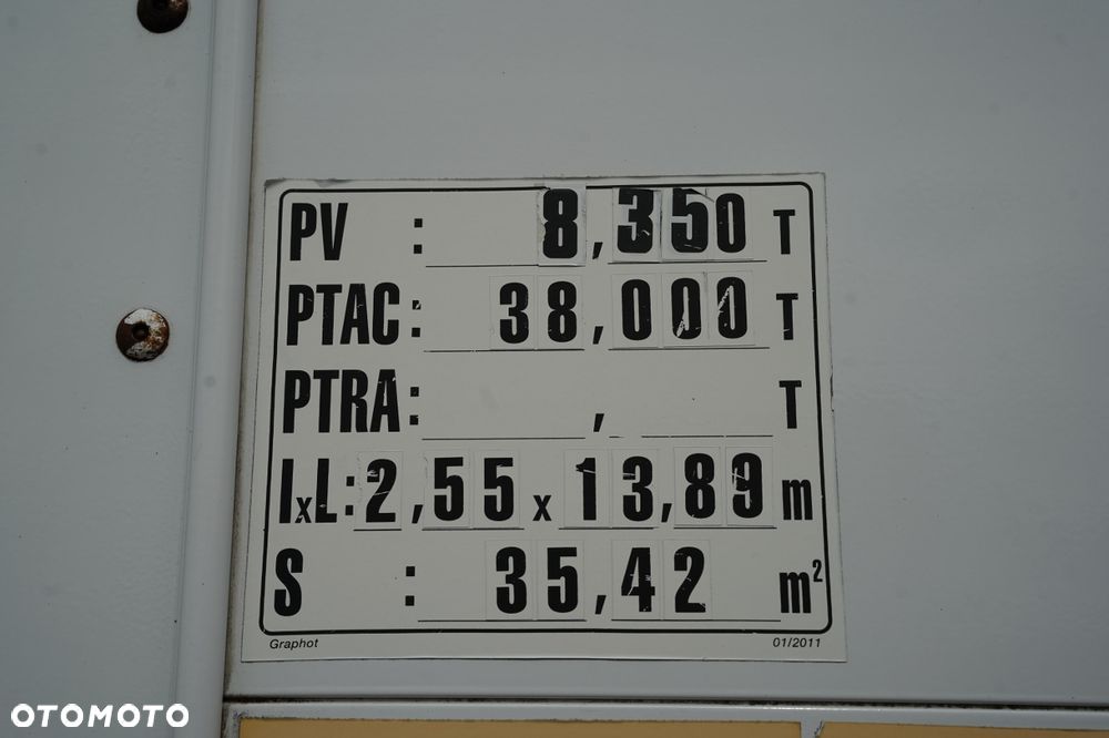 Schmitz Cargobull FIRANKA / WINDA ZAŁADOWCZA /  STANDARD - 29