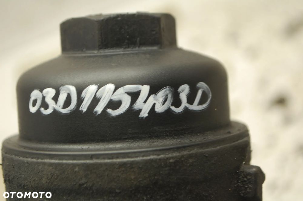 OBUDOWA PODSTAWA FILTRA OLEJU 03D115403D SEAT IBIZA III 1.2 12V AUDI VW SKODA - 6
