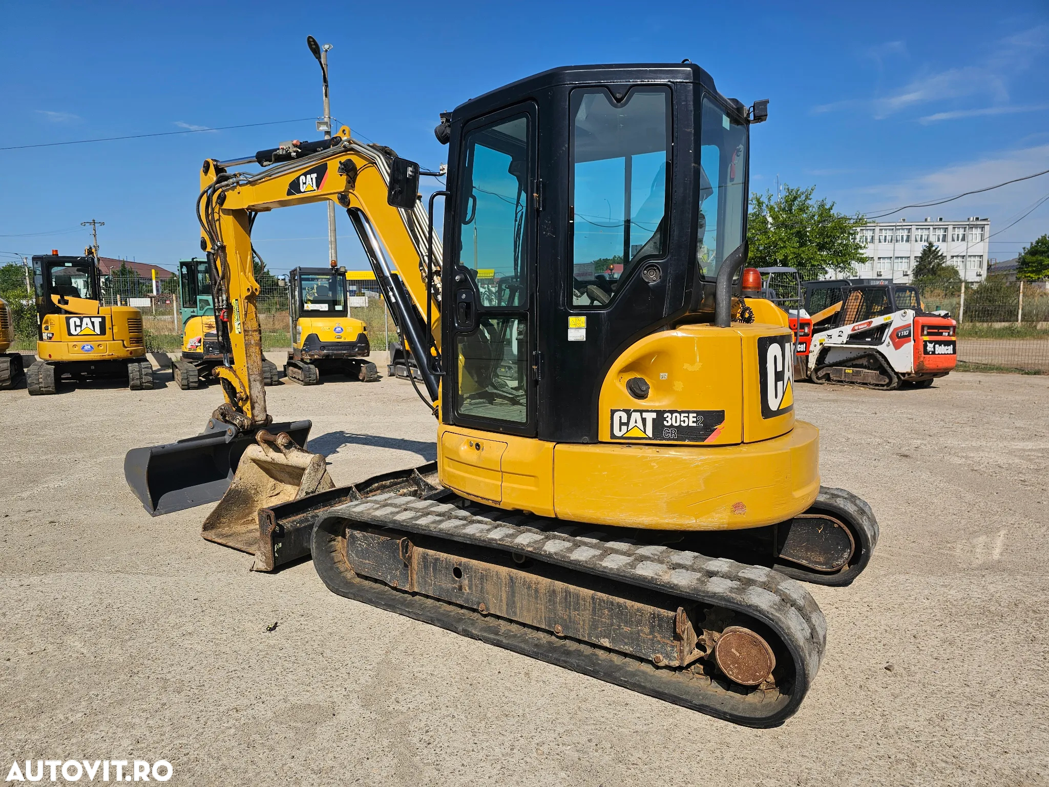 Caterpillar Cat 305 E 2 CR miniexcavator midiexcavator compact - 8