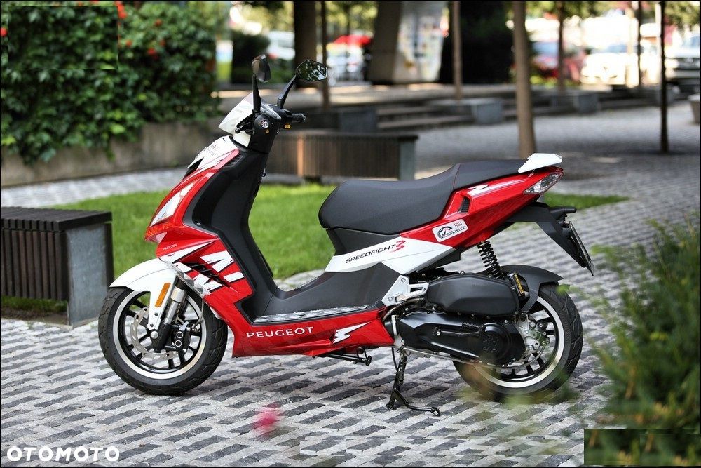 PEUGEOT SPEEDFIGHT 3 125 owiewka osłona boczek zbiornik silnik zawieszenie set podnóżek swap siedzenie chłodnica regulator moduł przełącznik przekaźnik licznik wiązka tłumiki arrow - 1