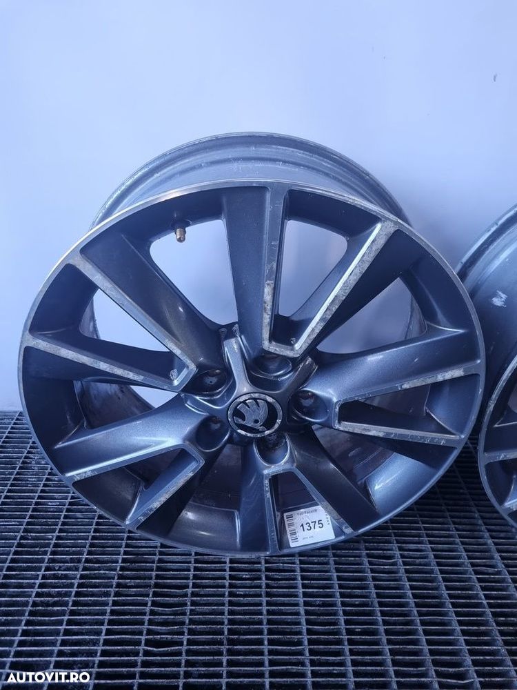 Jante aliaj Skoda Yeti Facelift 2013 - 2017 (1375) R17 Et45 5*112 - 2