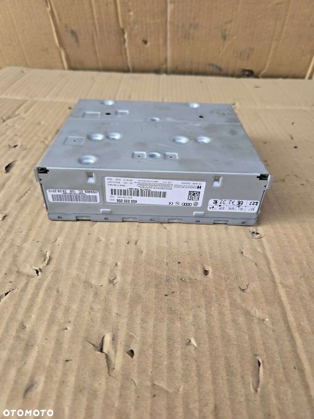 NAWIGACJA CZYTNIK MMI 4G0035056 Audi A6 S6 C7 4G NR MAG 440456 - 1