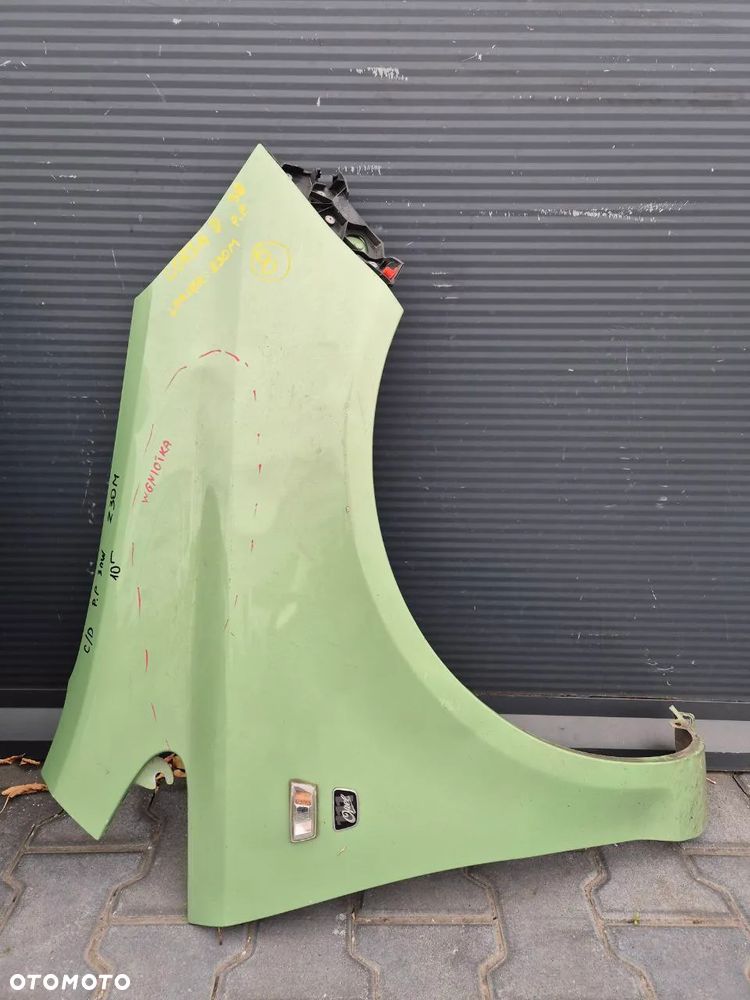 OPEL CORSA D DRZWI SZARA 3-DRZWIOWA 3D / KLAPA BAGAŻNIKA / BŁOTNIK / ZDERZAK (zielony Z30M)/ KLAPA GRAFITOWA SZARA / KLAPA ZŁOTA SZAMPAŃSKA - 7