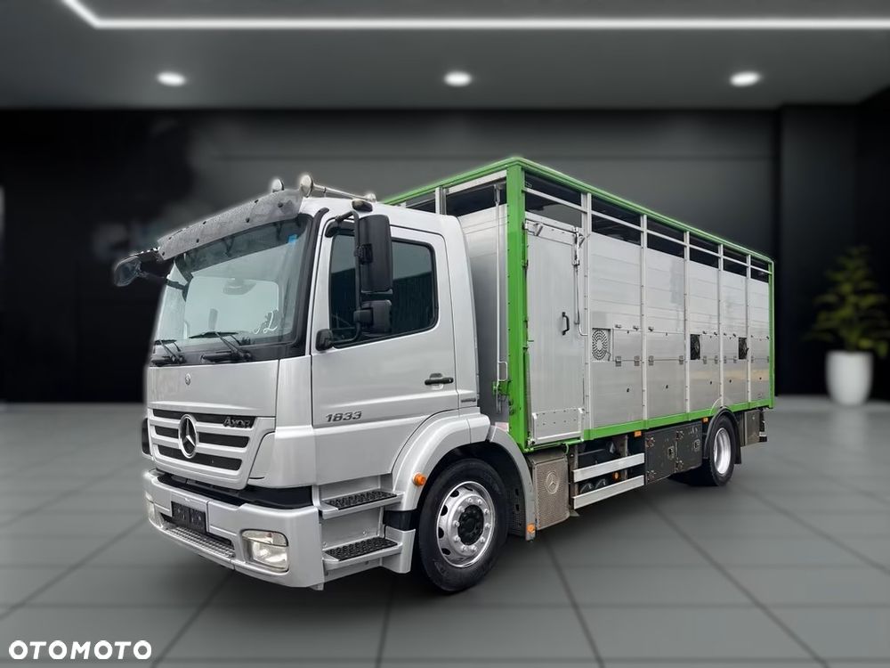 Mercedes-Benz Axor 1833 | Transporter do przewozu zwierząt | Euro 5 | Klimatyzacja | Pneumatyka - 2