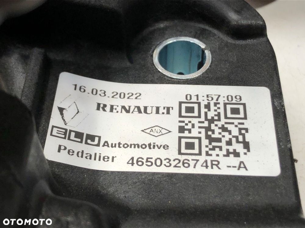 PEDAŁY MANUAL  DACIA DUSTER (HM_) 2017 - 2022 1.5 dCi 115 (HMAD) 85 kW [116 KM] olej napędowy 2017 - 5