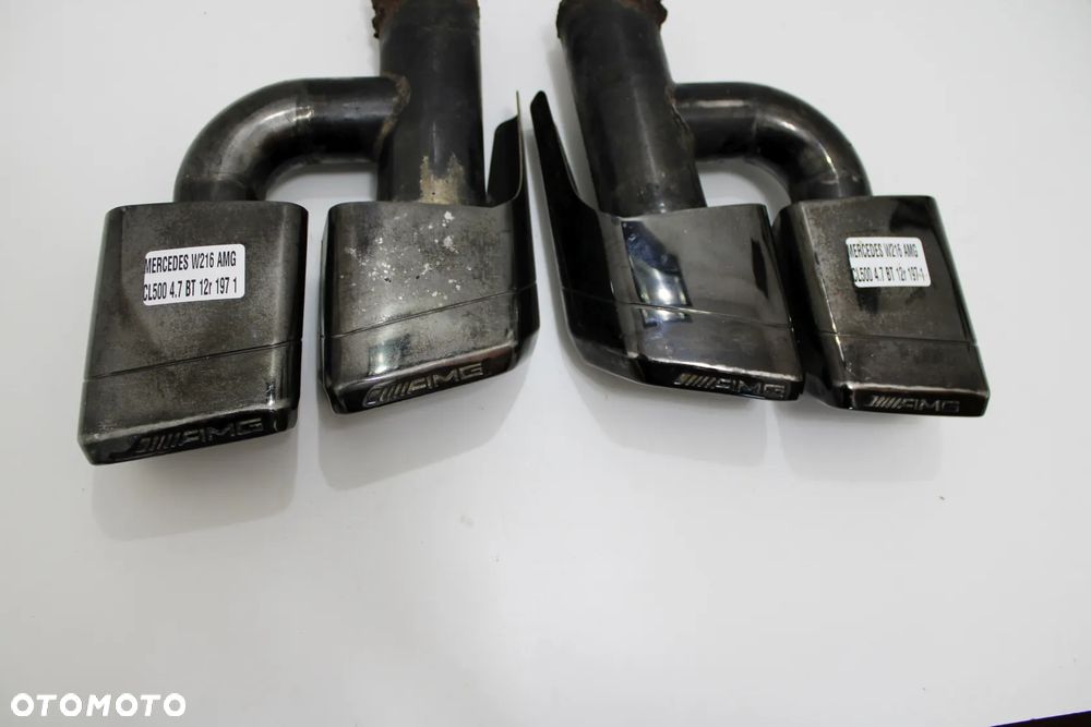 2x Końcówka końcówki wydechu AMG OE Mercedes CL W216 C216 Lift - 27