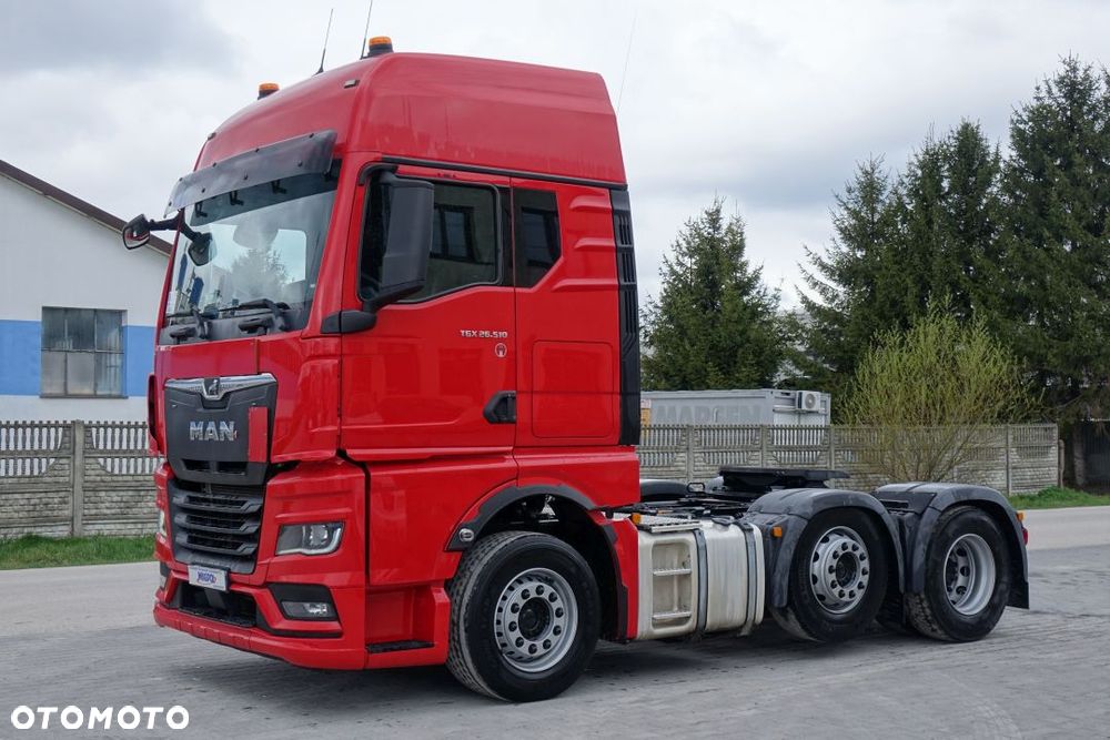 MAN TGX 26.510 6x2/4 BL SA / PUSHER / 90 000 KG / XXL / STANDARD / AUTOMAT / OŚ PODNOSZONA SKRĘTNA / RETARDER / LODÓWKA / KLIMA POSTOJOWA / NAVI - 1