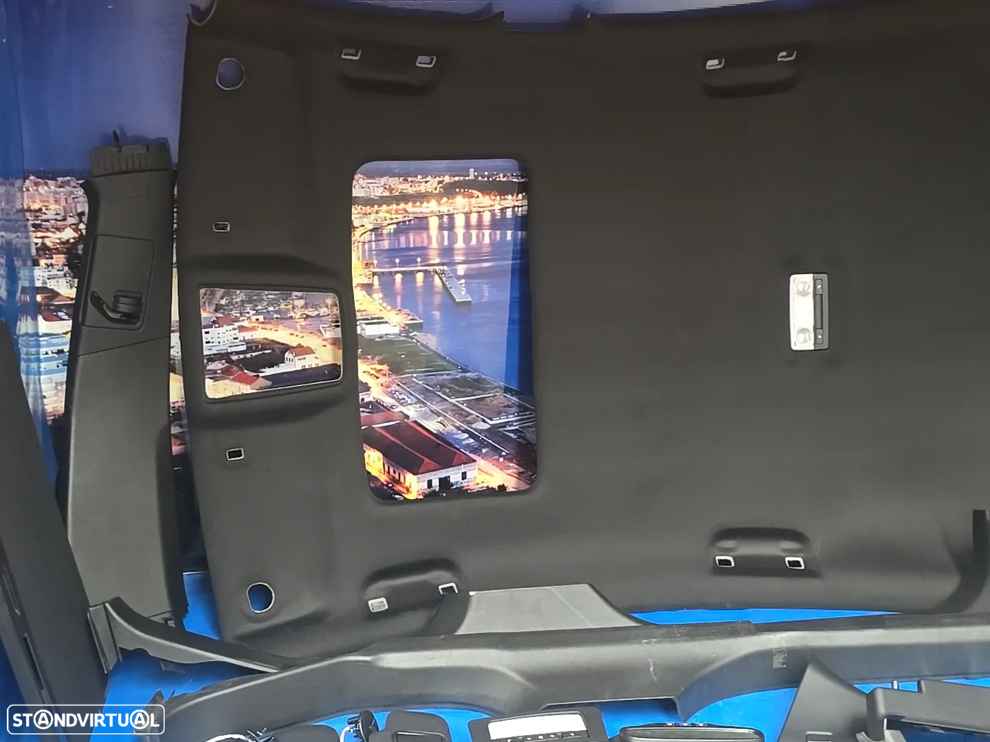 Foora de tejadilho interior kit Sport preto para opel insignia hachback 2010+ - 2