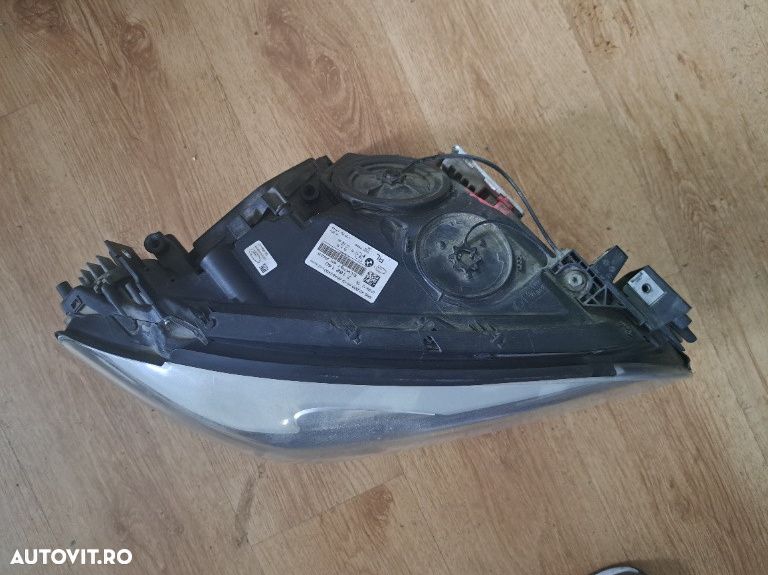 Far Dreapta Bi-Xenon BMW Seria 7 F01 F02 - Cod 7182140 - Original ZKW COMPLET (Defect prindere) - 4
