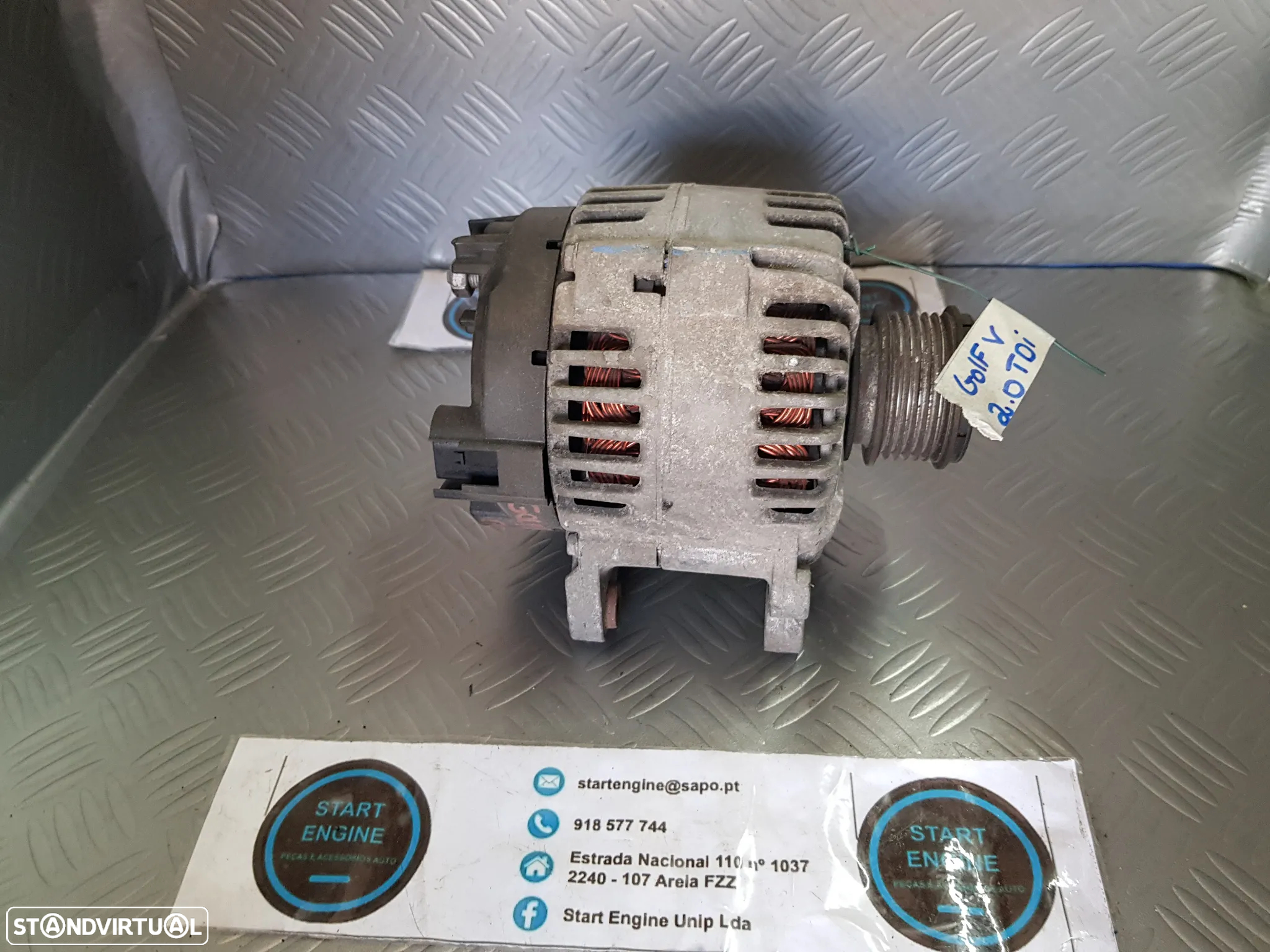 Alternador Vários modelos VW Audi Seat Skoda 1.4 1.9 TDI 2.0 TDI 2.7 TDI 3.0 TDI 1.2 TDI - 5