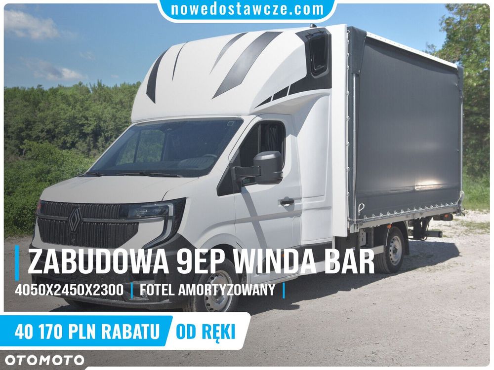 Renault Master Zabudowa Międzynarodowa 170KM 9EP Winda BAR - 2