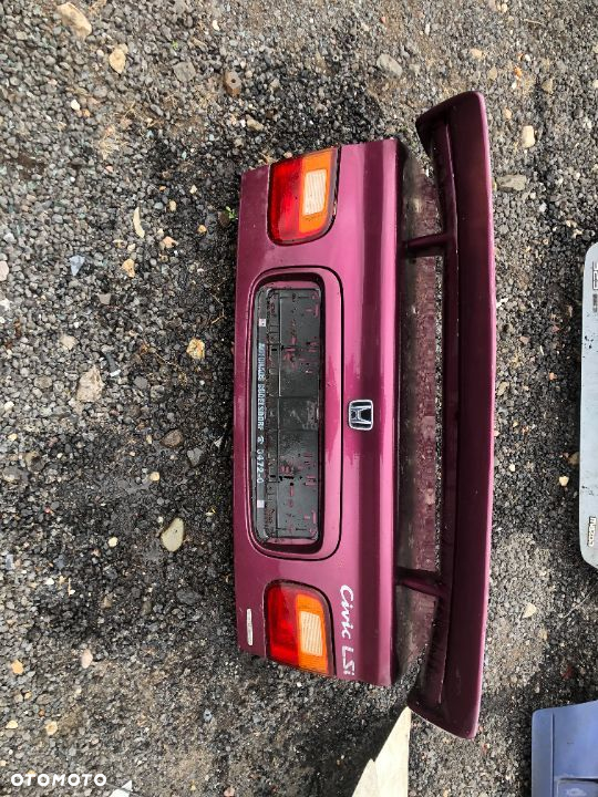 honda civic lsi klapa bagażnika spoiler