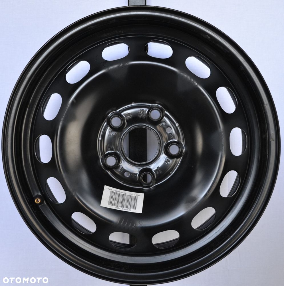 FELGI STALOWE OEM VW SKODA SEAT AUDI 5x112 6J16 ET 43 x1szt F-795 - 4