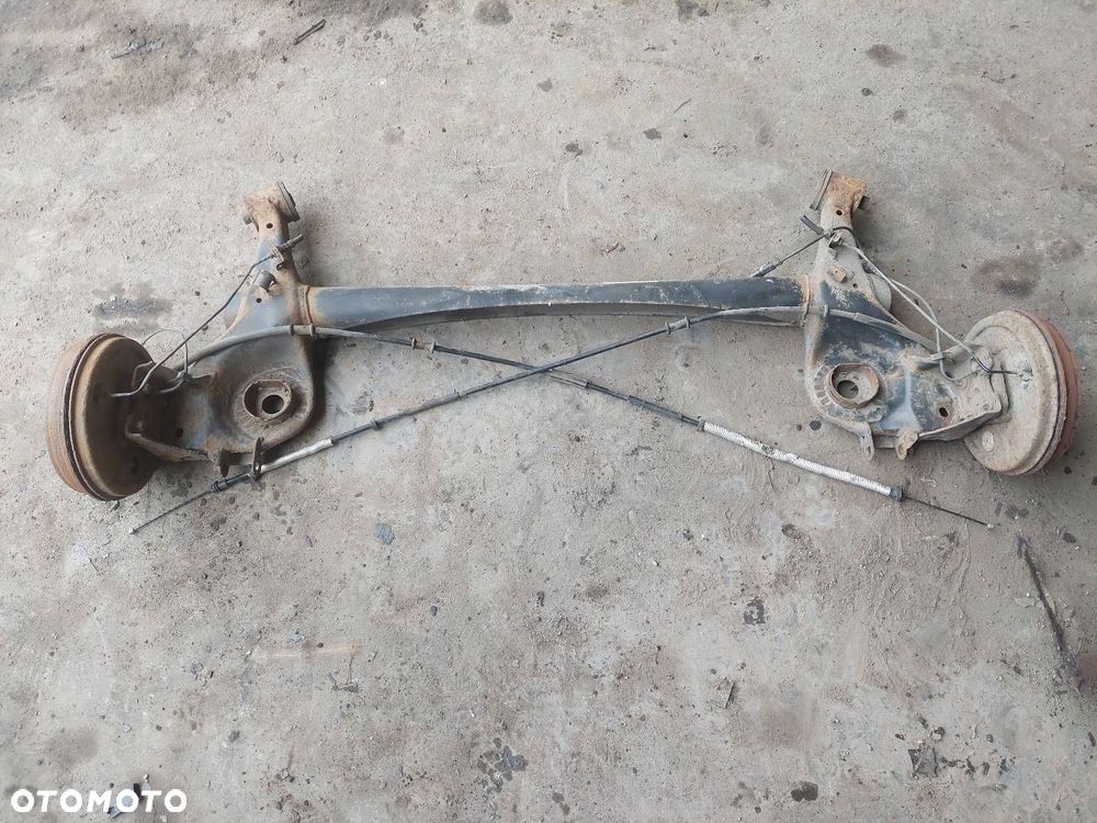 BELKA OŚ ZAWIESZENIA TYŁ BĘBNY Z ABS FIAT PUNTO EVO - 1