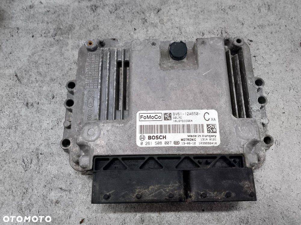 KOMPUTER, STEROWNIK FORD FOCUS III BV61-13A650-CXA  0261S08007 1.6  BOSCH - 1