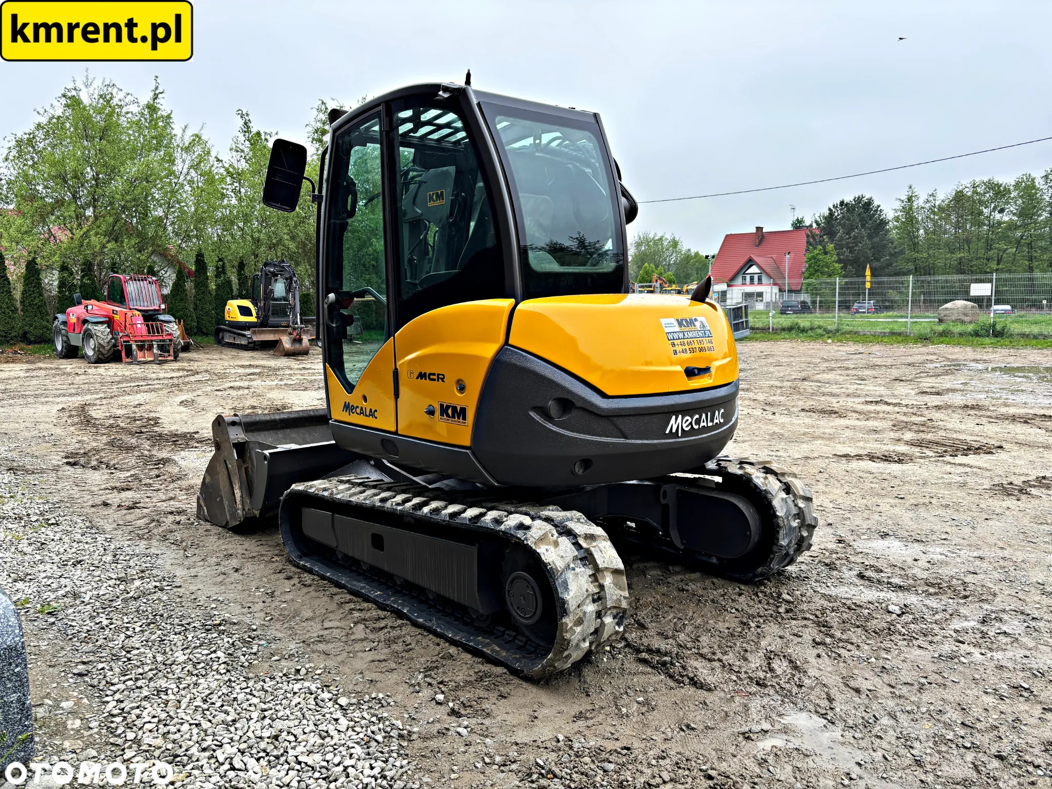 Mecalac 6 MCR MINI-KOPARKA 2014R. | JCB 8035 VOLVO ECR 48 25 CAT 308 KUBOTA KV - 14