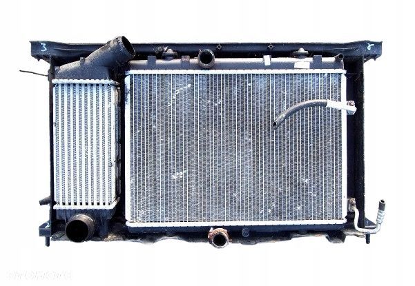 pas przedni wzmocnienie chłodnice wentylator peugeot 307 2.0 hdi 9680390180 - 1