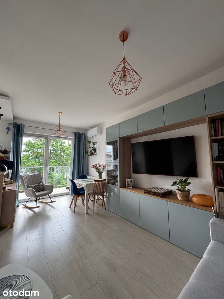 2 pok. 40,6 m² Lublin, klimatyzacja, umeblowane, garaż, bez prowizji