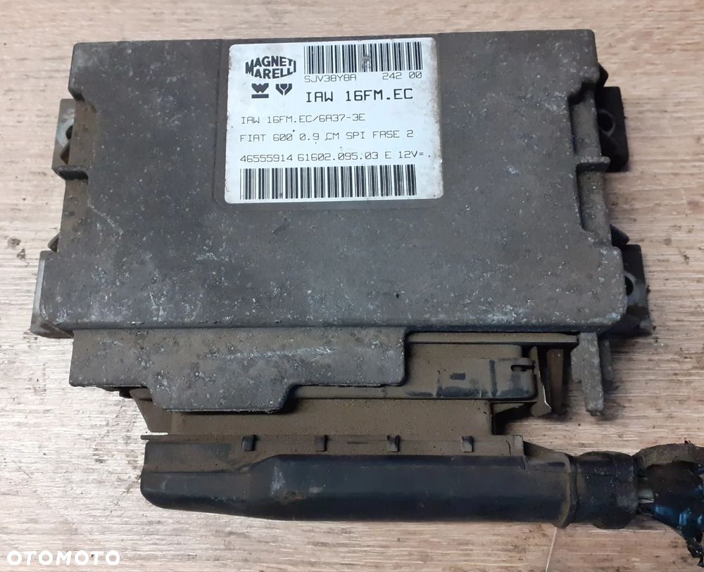 Sterownik Silnika ECU Komputer Fiat Seicento 900 cm - 1