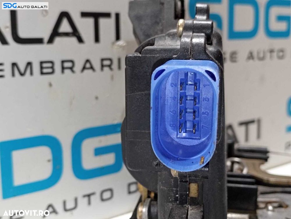 Broasca Incuietoare de pe Usa Portiera Stanga Fata Volkswagen Polo 9N 2005 - 2010 Cod 3B1837015AM [M4898] - 7