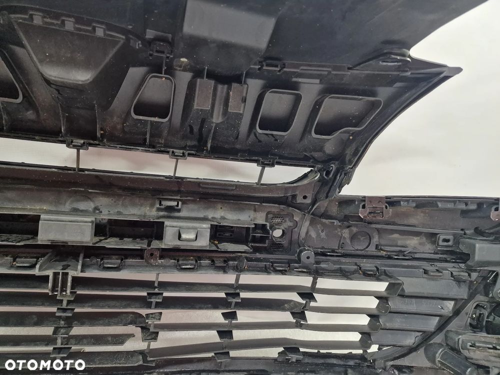 RENAULT MEGANE 3 III LIFT 11- ZDERZAK PRZEDNI PRZÓD NA 4X PDC + GÓRNE WZMOCNIENIE ZDERZAKA + ŚLIZGI + GÓRNA BLENDA , NR AUKCJI NZ1000 - 32