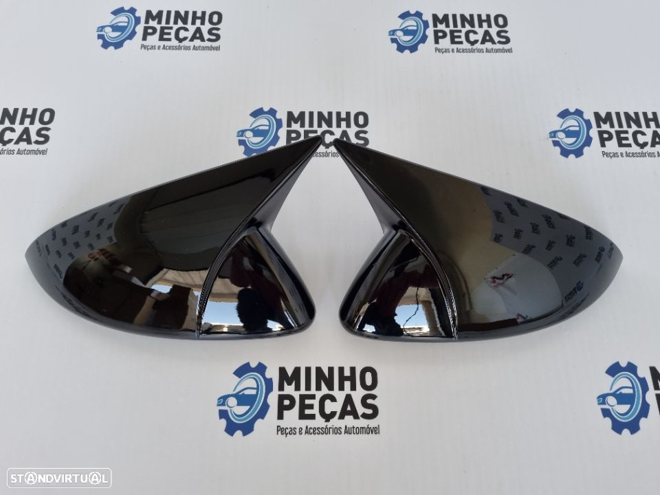 Capas de Espelho Vw Golf 7 VII Preto Brilho - 2