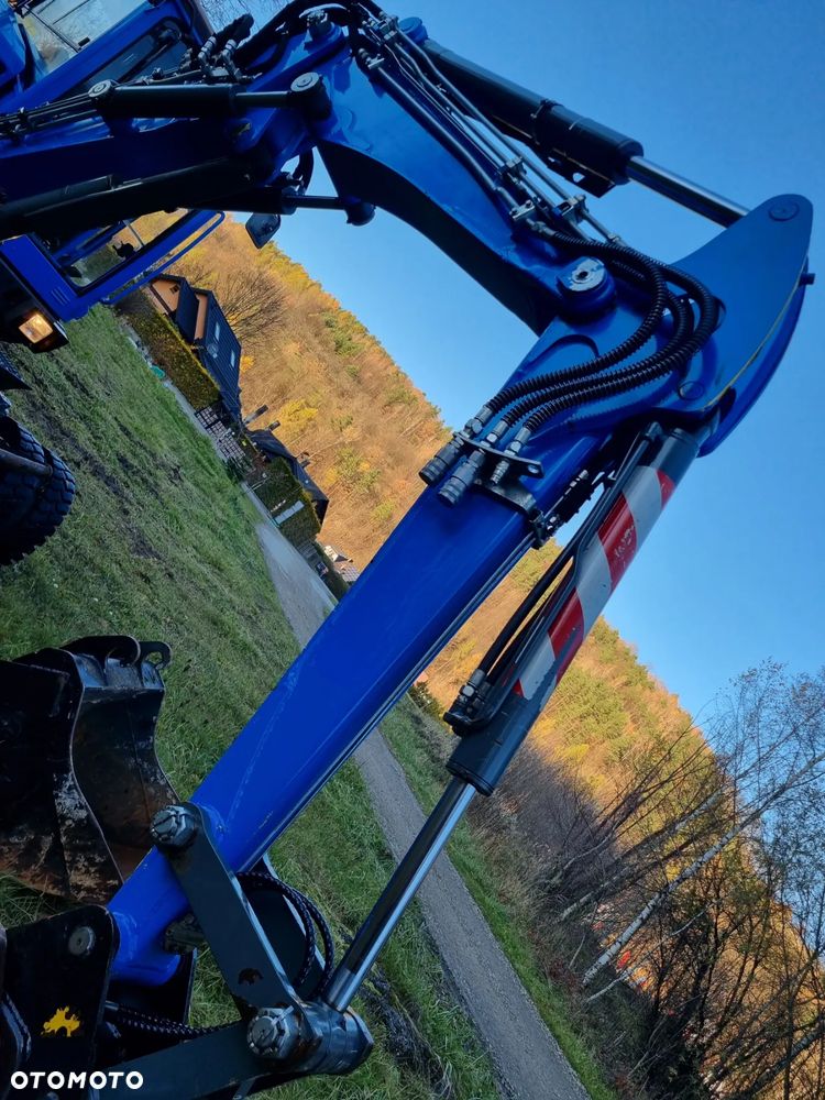 Wacker Neuson 6503 wersja 7 Koparka Kołowa 8 ton 3x łamane ramie Tylko 929 mtg jak Nowa z Salonu 2015r Import Norwegia Silnik YANMAR zero luzów wycieków 2 łyżki Okazja KLIMA Pompa ON - 18