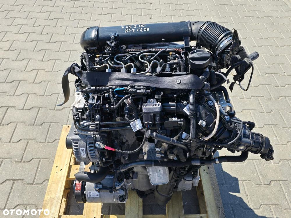 BMW F45 F48 MINI F55 F60 SILNIK SŁUPEK 2.0D B47C20A 131TYŚ.KM - 1