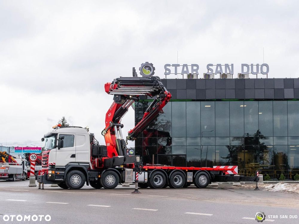 Scania R520 10x4 FASSI F2150RAL.2.28 HDS Żuraw Wciągarka - 10