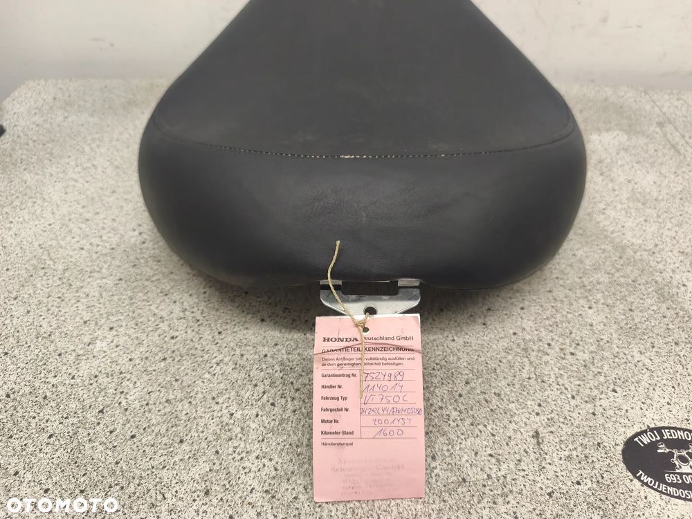 Kanapa, fotel przód, siedzenie kierowcy Honda VT750C VT750 C VT 750C VT 750 C Shadow - 4