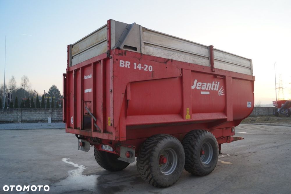 Inny Przyczepa Rolnicza JEANTIL BR 14-20  14Ton - 9