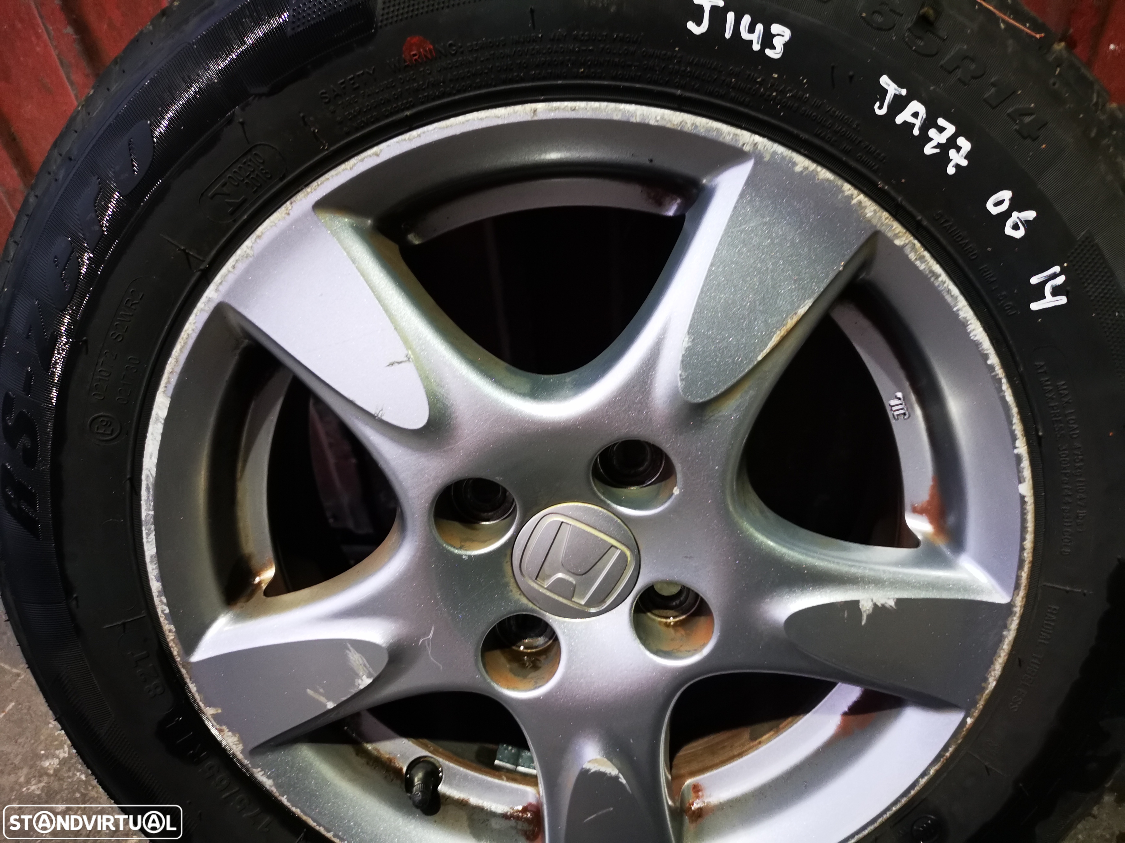 HONDA JAZZ JANTE 14 POLEGADAS (UNIDADE) - J143 - 3