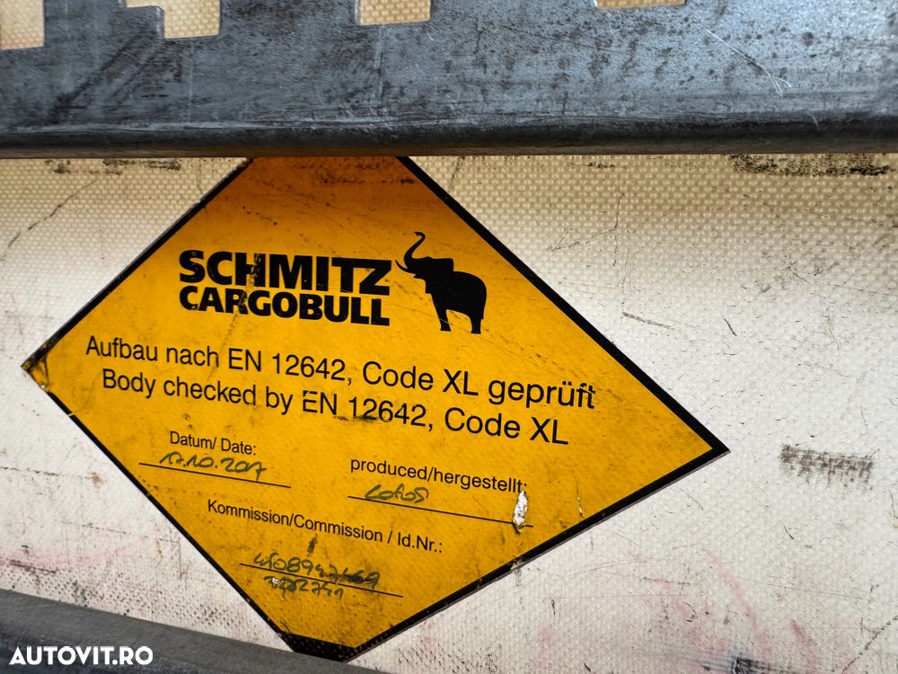 Schmitz Cargobull mega, liftanta, anvelope noi /55, ALCOA, scanduri aluminiu, finantare - 11