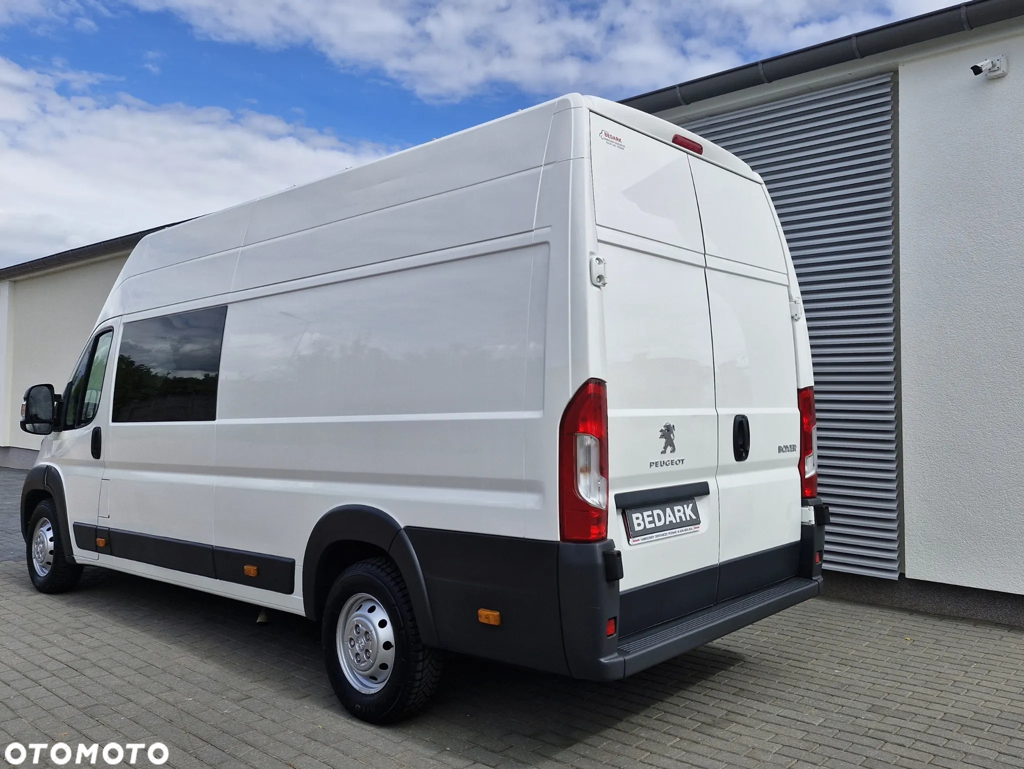 Peugeot Boxer, L4H3 MAXI, BRYGADÓWKA,7 miejsc DOKA, klima - 4