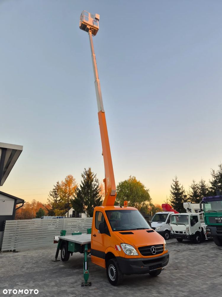 Mercedes-Benz Sprinter 311 CDI Podnośnik koszowy ESDA TL2200 22m Zwyżka z Niemiec - 6