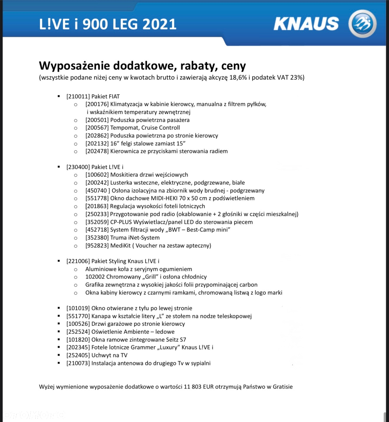 KNAUS Live I900 LEG - 34