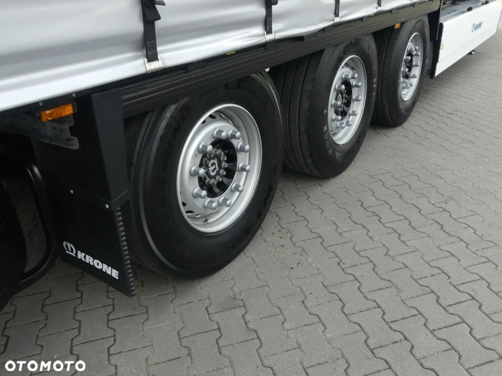 Krone FIRANKA / OŚ PODNOSZONA / KOSZ PALETOWY / STANDARD / - 28