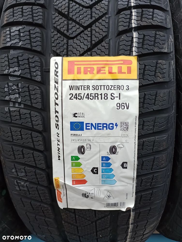 NOWE OPONY ZIMOWE 245/45 R18 PIRELLI WINTER SOTTOZERO 3 - 1