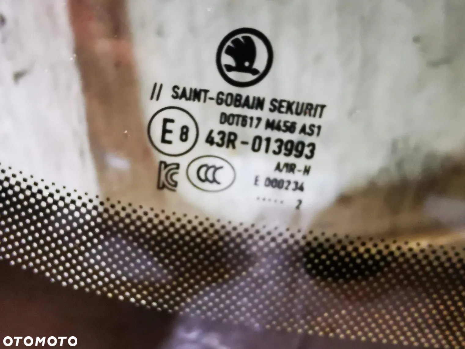 Szyba Czołowa Przednia SKODA ENYAQ 2022- SENSOR Kamera Grzana - 4