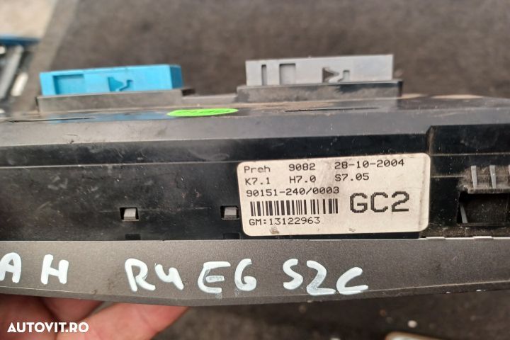 Comanda clima 13122963 90151-240 13122963 90151-240 Opel Astra H [200 - 4