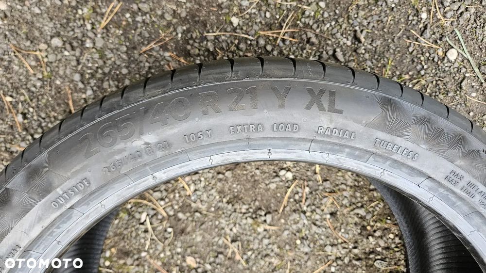 NOWA Opona letnia Continental CrossContact UHP 265/40R21 105 Y wzmocnienie (XL) - 2