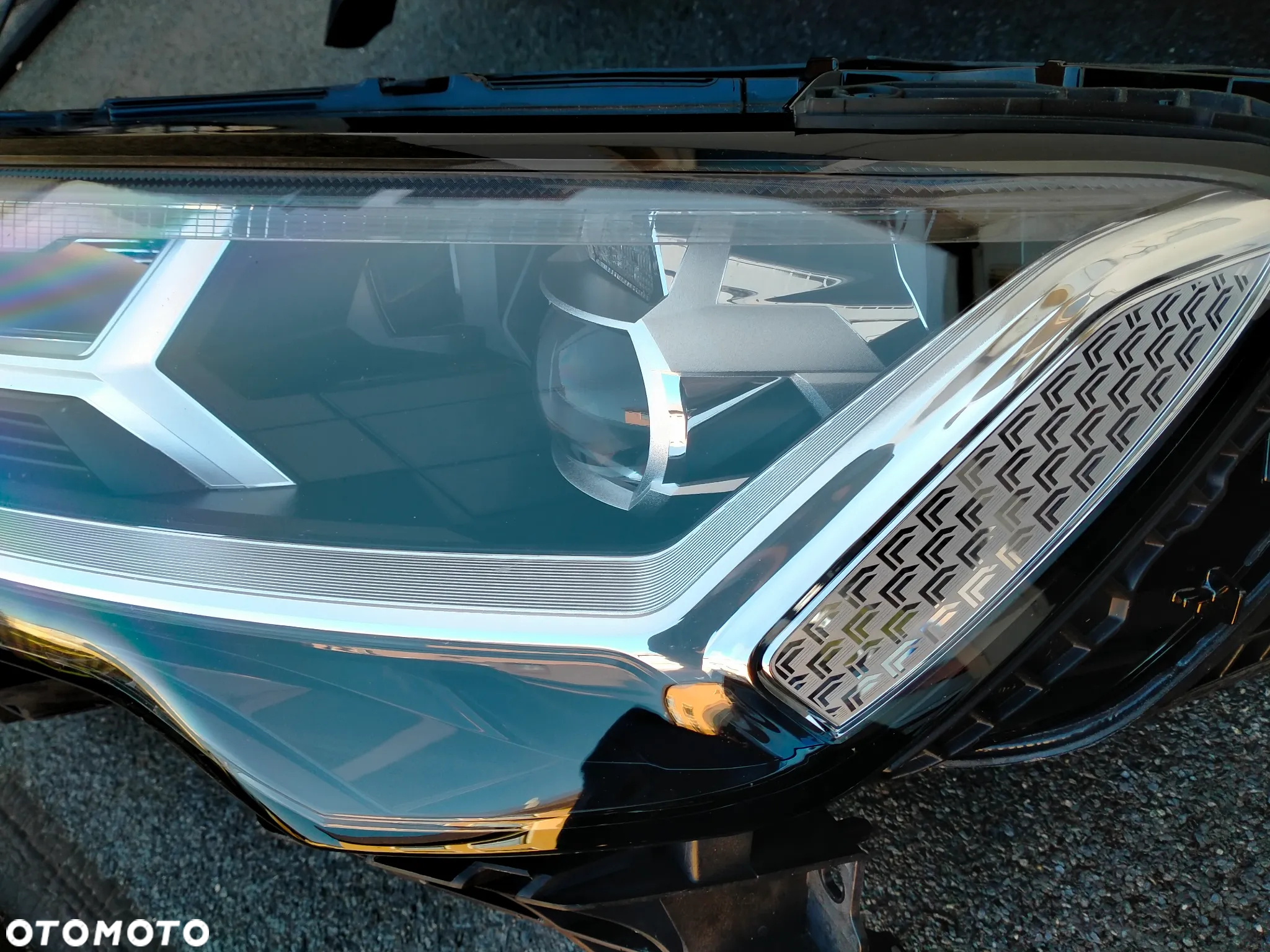 AUDI Q7 4M LIFT S-line / LZ7S / MASKA / ZDERZAK / LAMPA LAMPA / BŁOTNIK / PAS PRZEDNI PRZÓD KOMPLETNY / ORYGINAŁ - 12
