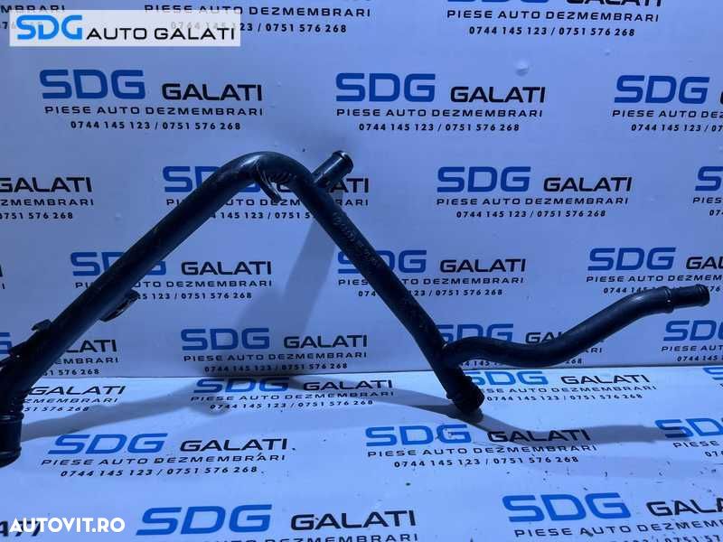 Teava Conducta Apa Lichid Racire Motor Seat Altea 1.6 TDI CAY CAYB CAYC 2007 - 2013 Cod 03L121065F [i0086] - 2