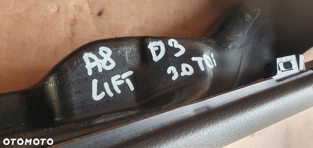 Tunel środkowy osłona tunelu Audi A8 D3 4E0863241D - 8