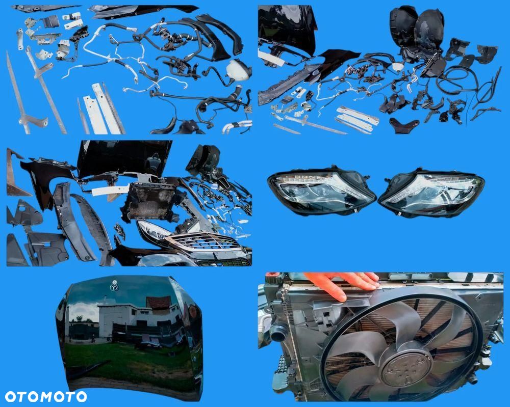 MERCEDES W222 197 BENZYNA MASKA ZDERZAK LAMPA BŁOTNIK PAS PRZEDNI - 1