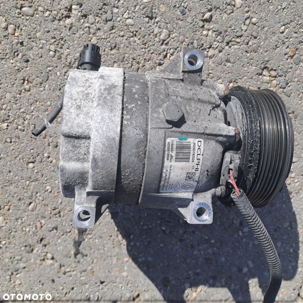 Renault Laguna II FL 2.0 16V  Turbo kompresor klimatyzacji Delphi 8200979499 przewody i inne - 6