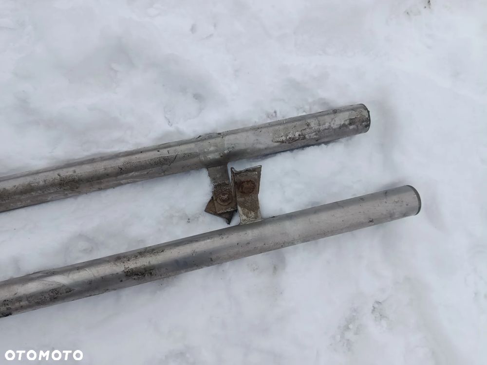 Progi dodatkowe orurowanie boczne Mitsubishi Pajero 2 Sport - 2