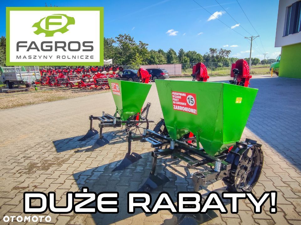 *HIT* Solidna sadzarka do ziemniaków kopaczka  dwurzędowa jednorzędowa    BRUTTO !!DUŻE RABATY!! - 1