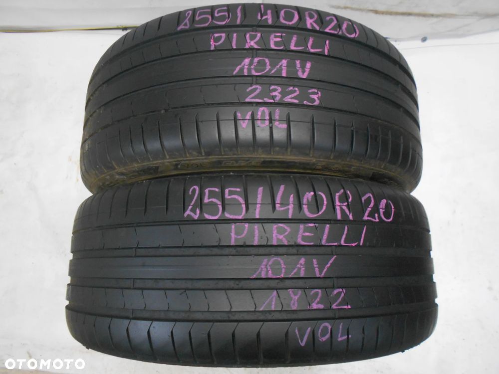 OPONY 255/40R20 PIRELLI PZERO VOL DOT 2323 / 1822 6MM
