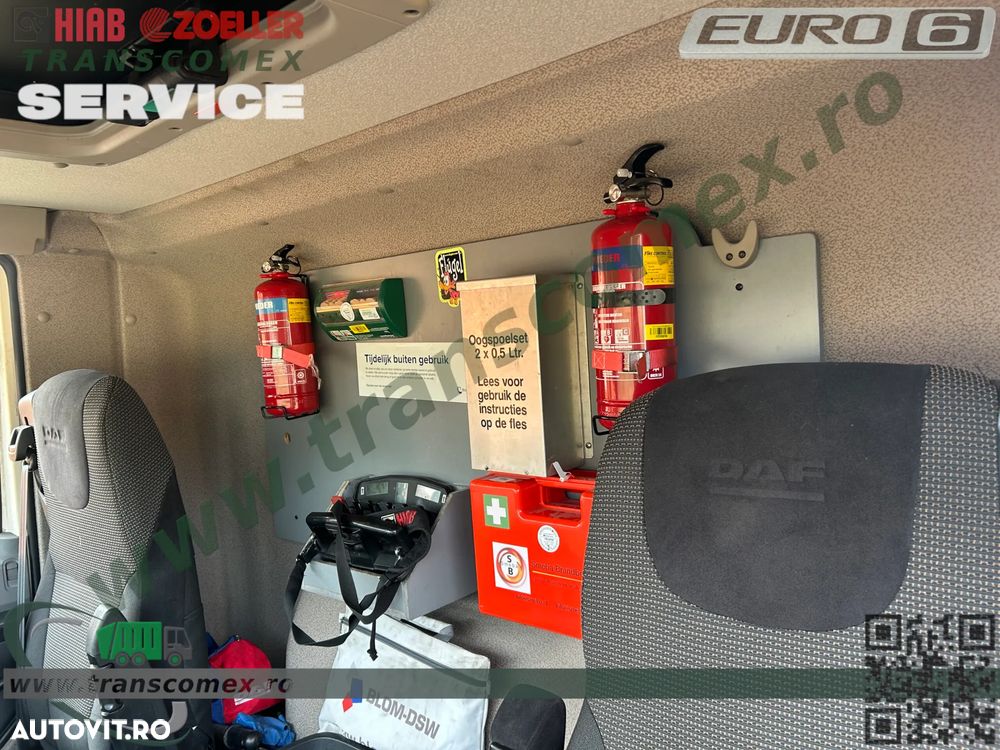 DAF CF 290 Euro 6 / HIAB 211W-3 Hipro - 8